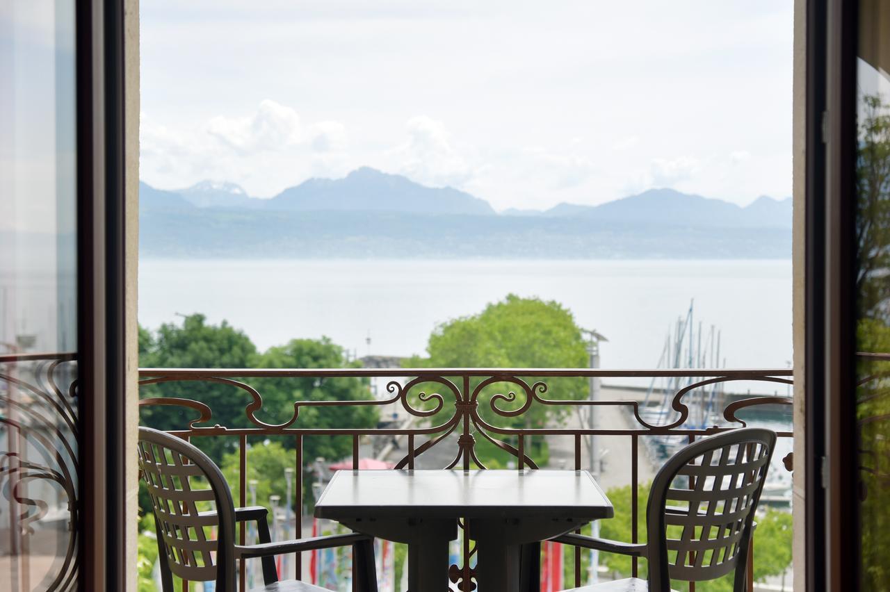 Hotel Aulac Лозанна Экстерьер фото
